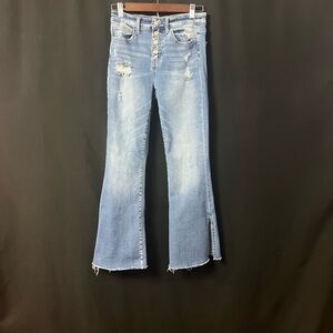 Flying Monkey Light Blue Boot Cut Jeans